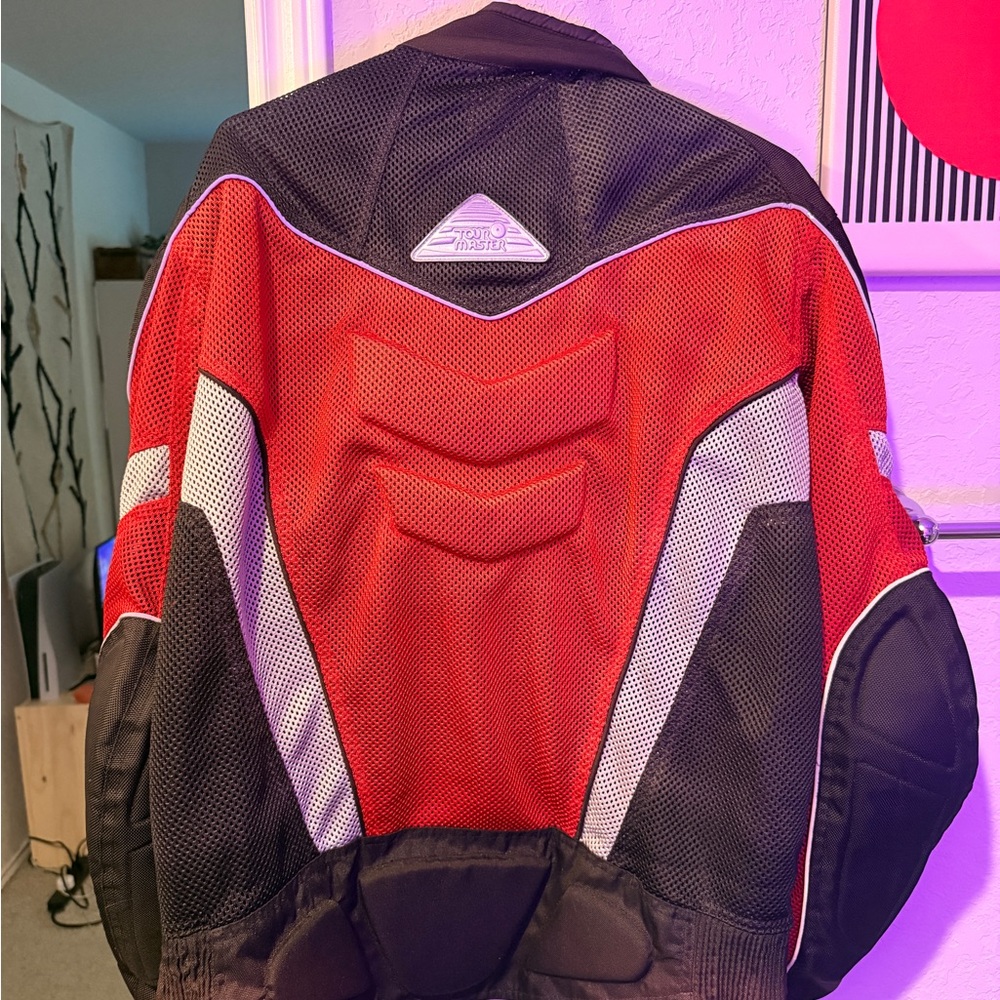 Performance Red And Black Jacket - image 5